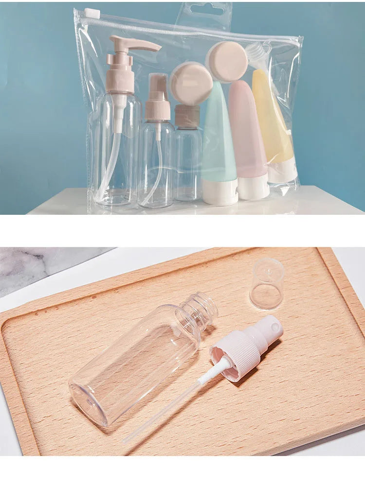 Travel Refillable Bottle Set