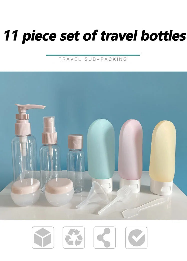 Travel Refillable Bottle Set